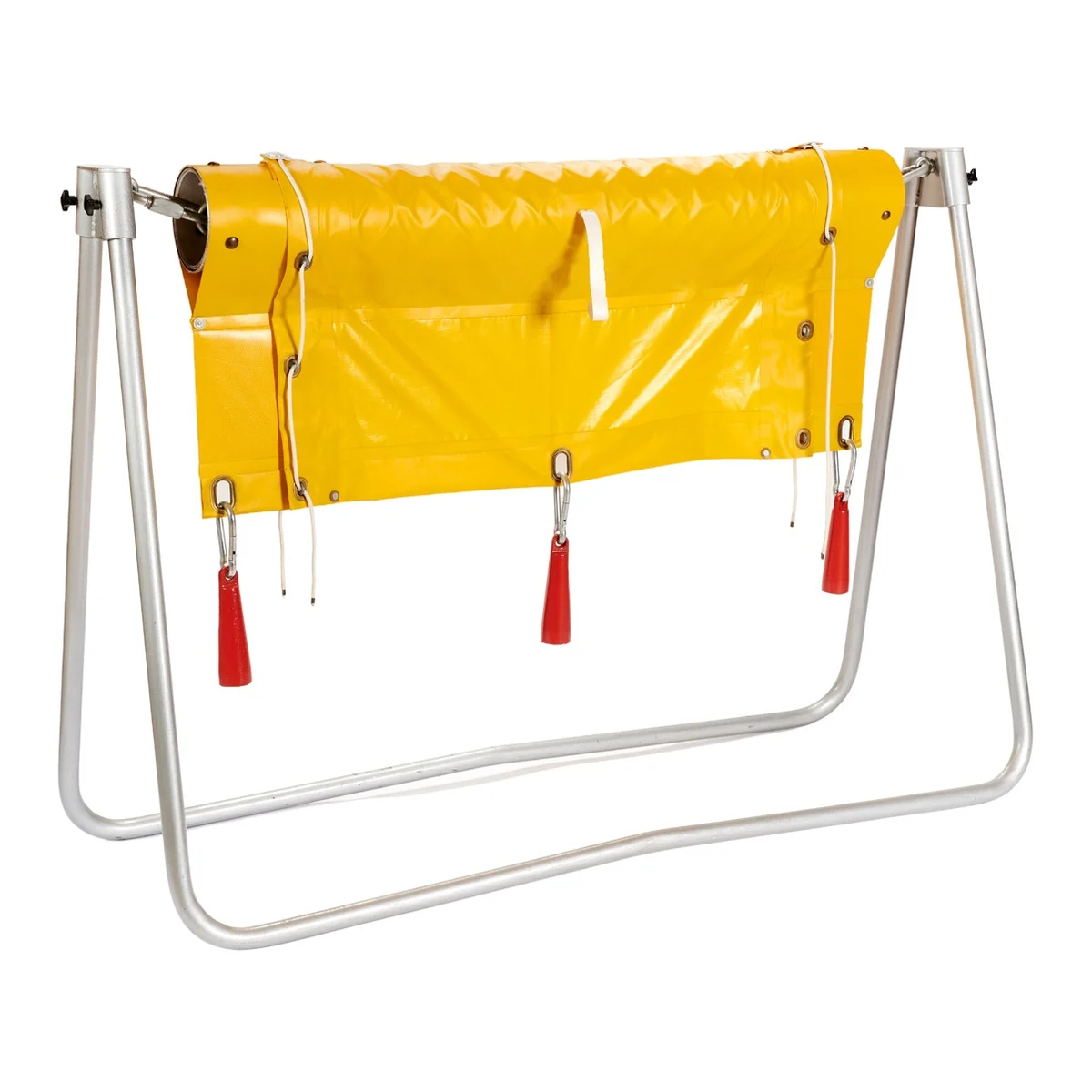 Barrage anti-hydrocarbures gonflable à jupe